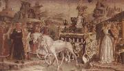 Francesco del Cossa The Triumph of Minerva March,From the Room of the Months Spain oil painting artist